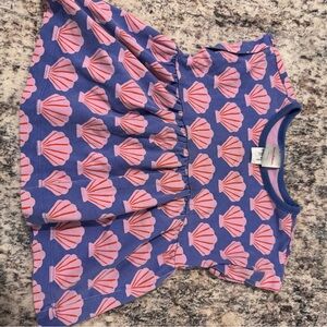 Hanna Andersson Purple and Pink Shell Dress